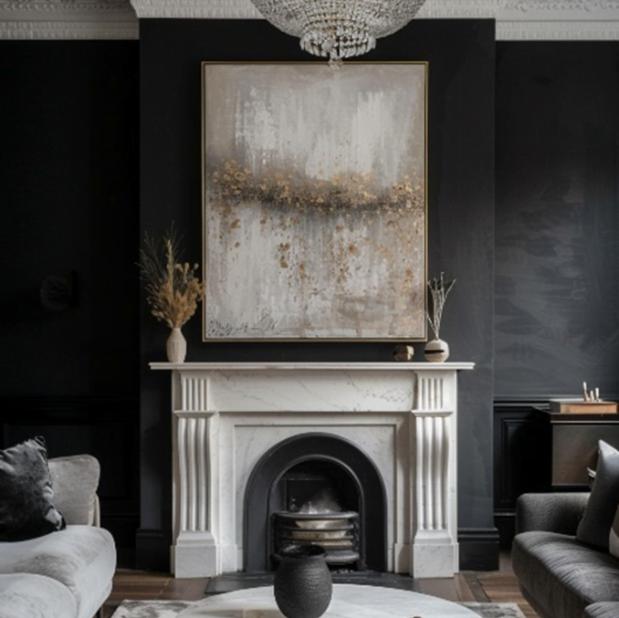 Make the Fireplace the Focal Point 