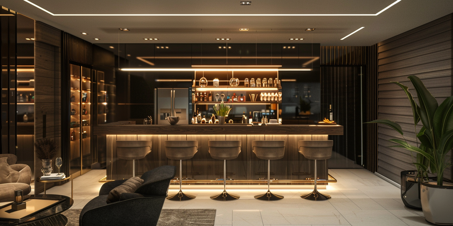 Elevate Your Space with Stylish Home Bar Ideas