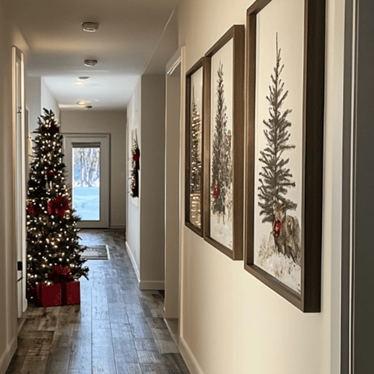 Deck Your Walls with Seasonal Artwork 